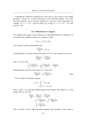 Differentiation of integrals
