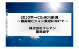 2050年→CO290%削減