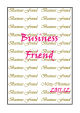 Business Friend Business Friend Business Friend Business Friend