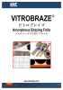 VITROBRAZE overview ビトロブレイズ概観
