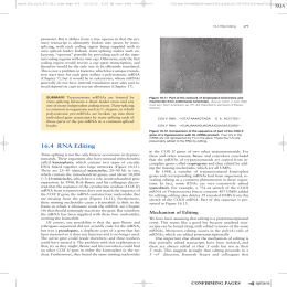 62 164 RNA Editing