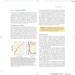 77 192 Transfer RNA