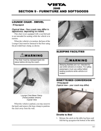 159 SECTION 9  FURNITURE AND SOFTGOODS