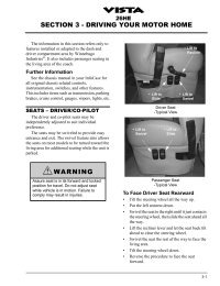 153 SECTION 3  DRIVING YOUR MOTOR HOME