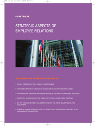 Strategic Aspects Of employee Relations