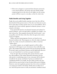 Public Benefits and Living Together