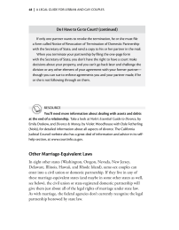 Other MarriageEquivalent Laws