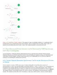 ThreeDimensional Protein Structure Can Be Determined by NMR Spectroscopy and XRay Crystallography