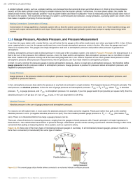 Gauge Pressure Absolute Pressure and Pressure Measurement