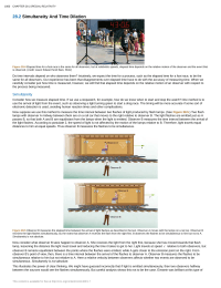 Simultaneity And Time Dilation