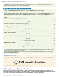 Normal Tension and Other Examples of Forces