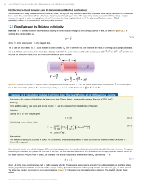 Flow Rate and Its Relation to Velocity