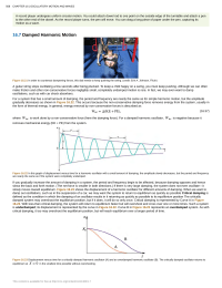 Damped Harmonic Motion