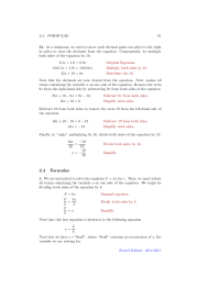 Formulae