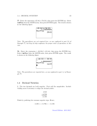 Decimal Notation