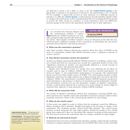 FOCUS ON RESEARCH Studying EMDR