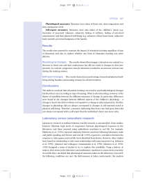 Laboratory versus naturalistic research