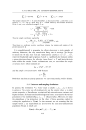 Estimators and sampling distributions