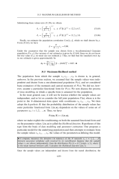 Maximumlikelihood method