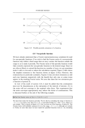 Nonperiodic functions