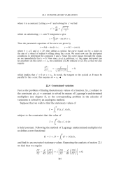 Constrained variation