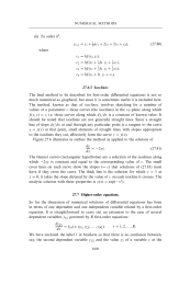 Higherorder equations