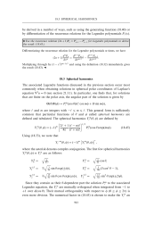 Spherical harmonics