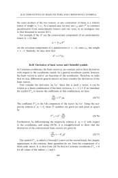 Derivatives of basis vectors and Christoffel symbols