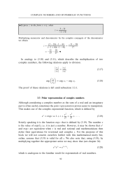 Polar representation of complex numbers