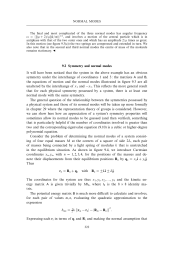 Symmetry and normal modes