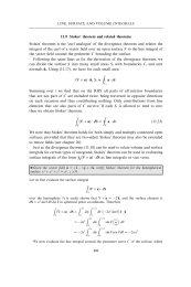 Stokes theorem and related theorems