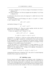 Subdividing a group