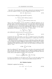 Chebyshev functions