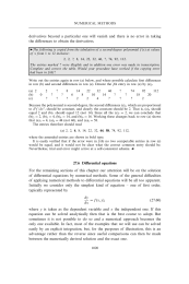 Differential equations