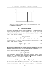 Change of variables in multiple integrals