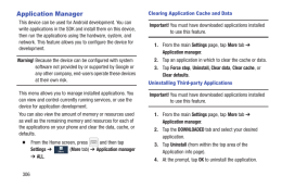 Galaxy S4. Application Manager