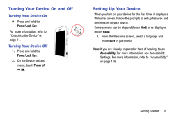 Galaxy Tab PRO. Setting Up Your Device