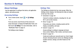 Galaxy Tab PRO. About Settings