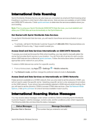 Galaxy S6 edge. GalaxyInternational Roaming Status Messages