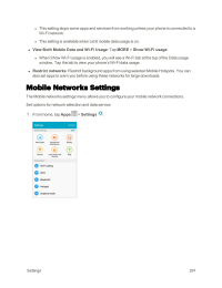 Galaxy S6 edge. GalaxyMobile Networks Settings