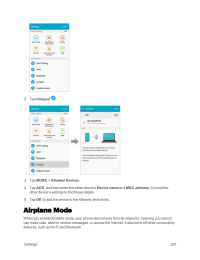 Galaxy S6 edge. Galaxy Airplane Mode