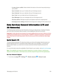 Galaxy S6 edge. GalaxyData Services General Information LTE and 3G Networks