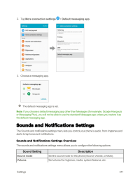 Galaxy S6 edge. GalaxySounds and Notifications Settings