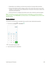 Galaxy S6 edge. GalaxyCalculator