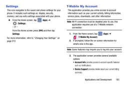 Samsung Galaxy Light. TMobile My Account