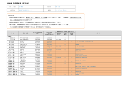 田植機 価格調査票（記入例）