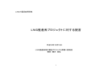 LNG推進系プロジェクトに対する提言