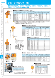 チェーンブロック 他