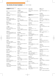 理工学部理工学科着任予定教員紹介