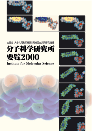 分子科学研究所要覧2000